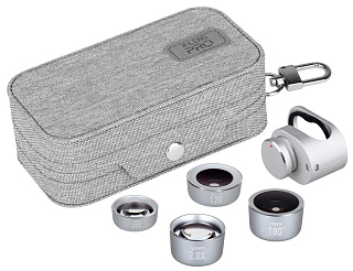 Набор объективов Momax X-LENS PRO 4 IN 1 Premium Lens Kit White