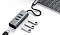 USB-концентратор Satechi Aluminum USB 3.0 Hub & Ethernet ST-TC2N1USB31AM (Space Gray)