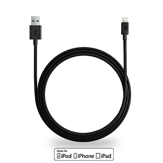 Кабель Nonda ZUS Lightning to USB. Длина 1,2 м.
ПОЖИЗНЕННАЯ ГАРАНТИЯ!