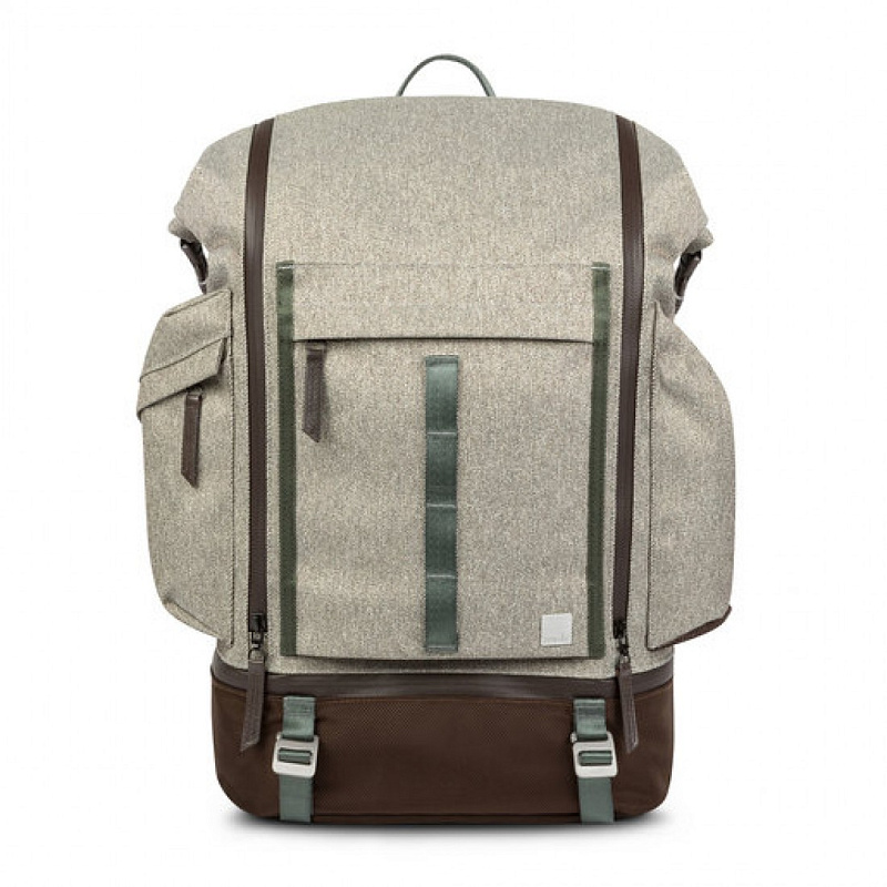 фото Роллтоп рюкзак Moshi Captus Rolltop Backpack, для ноутбуков до 15". .Цвет песочный бежевый
