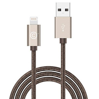 Кабель LAB.C  USB на Lightning. Длина 1,8 м. Цвет: золотой.
Пластик / Китай / 12 Месяцев / Lightning / 