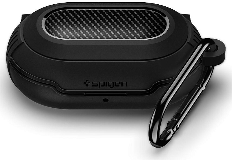 фото Чехол Spigen Rugged Armor (ASD00993) для Galaxy Buds/Buds+ (Black)