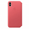 Кожаный чехол Apple Leather Folio для iPhone XS Max, цвет (Peony Pink) розовый пион
Apple iPhone XS Max Leather Folio - Peony Pink