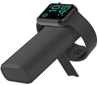 Аккумулятор COTEetCI Wireless Charger powerbank 5200 maH for APPLE WATCH 4/3/2/1 black