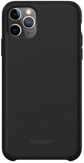 Чехол Spigen Silicone Fit, black - iPhone 11 Pro Max