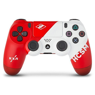 Геймпад для PS4 КХЛ "Спартак" Rainbo DualShock 4 v2 PlayStation