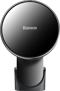 Автомобильный держатель Baseus Big Energy Car Mount Wireless Charger (WXJN-01) для iPhone 12 (Black)