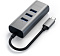 USB-концентратор Satechi Aluminum USB 3.0 Hub & Ethernet ST-TC2N1USB31AM (Space Gray)