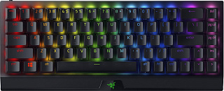 Игровая клавиатура Razer BlackWidow V3 Mini HyperSpeed Green Switch Russian Layout (RZ03-03891600-R3R1)