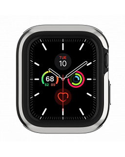  Бампер SwitchEasy Odyssey для Apple Watch 5 и 4 44mm".Цвет серебряный