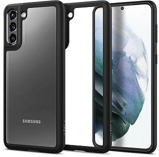 Чехол Spigen Ultra Hybrid (ACS02388) для Samsung Galaxy S21 Plus (Black)
