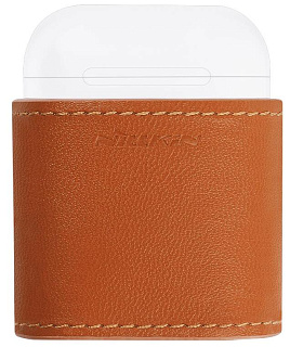 Чехол для наушников AirPods Nillkin Mate wireless charging case, Brown