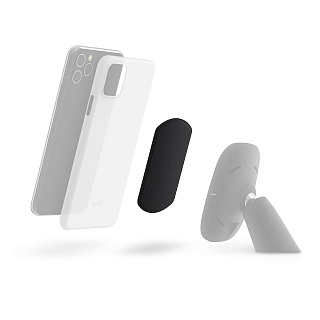 Магнитная пластина крепления Moshi SnapTo, цвет черный