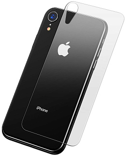 Защитное стекло Baseus Full Tempered Glass Rear Protector (SGAPIPH61-ABM02) для iPhone XR (Transparent)