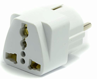 Переходник сетевой Англия (White)