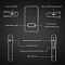 MPOW. Bluetooth-ресивер Streambot Mini MPBH129BB