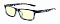 Детские очки для компьютера (8-12 лет) GUNNAR Cruz Kids Large Amber Natural CRU-09701, Navy Tortoise