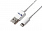 Кабель для зарядки iPhone Travel Blue Lightning Cable (970), цвет белый