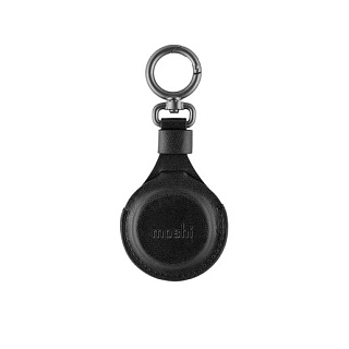 Чехол для брелока Moshi AirTag Key Ring. Цвет: черный