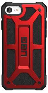 Чехол UAG Monarch для iPhone SE 2020 (Crimson)