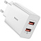 Сетевое зарядное устройство Baseus Speed Dual USB-A CCFS-V02 (White)