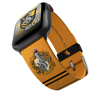 Ремешок MobyFox Harry Potter - Hufflepuff, оранжевый (для Apple Watch, все размеры)