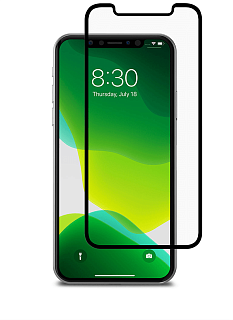 Защитное стекло Moshi IonGlass для iPhone 11 Pro/XS/X. Цвет черный