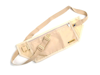 Поясная сумка-кошелек с RFID-защитой Travel Blue Money Belt RFID (114), цвет бежевый