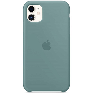 Apple iPhone 11 Silicone Case - Cactus,Силиконовый чехол для Iphone 11 цвета дикий кактус