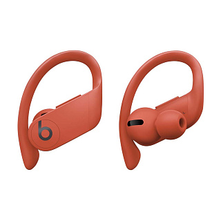 Беспроводные наушники-вкладыши Powerbeats Pro - Totally Wireless Earphones - Lava Red, огненно- красноого  цвета