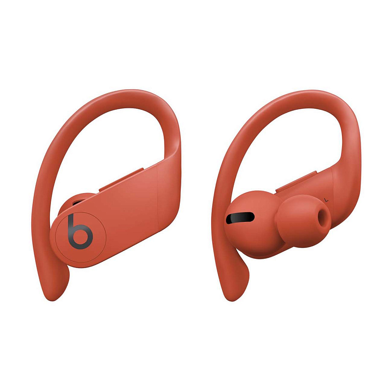 фото Беспроводные наушники-вкладыши Powerbeats Pro - Totally Wireless Earphones - Lava Red, огненно- красноого  цвета