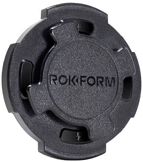 Адаптер Rokform RokLock с поворотным замком ROCKLOCK®. Совместим с любым держателем PopSockets. Цвет: черный