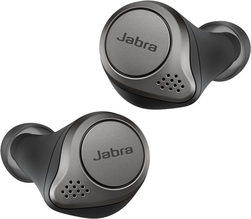 фото Беспроводные наушники Jabra Elite 75t (Titanium Black)