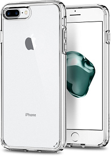 Чехол Spigen для iPhone 7 Plus Ultra Hybrid 2 , кристально-прозрачный (043CS21052)