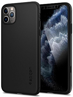 Чехол - накладка Spigen Thin Fit 360, black - iPhone 11 Pro Max