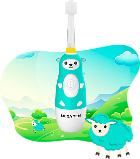 Зубная щетка «Овечка» Megaten Kids Sonic