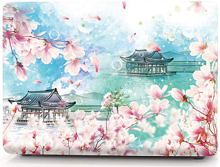 Чехол i-Blason Cover для MacBook Air 13 A1932 (Cherry Blossoms Y11)