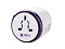 Универсальный адаптер-переходник Travel Blue Sliding Adaptor (260), цвет белый/фиолетовый