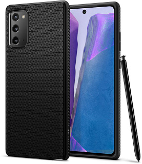 Чехол Spigen Liquid Air (ACS01418) для Samsung Galaxy Note 20 (Matte Black)