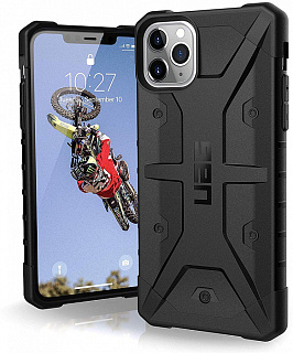 Защитный чехол UAG для iPhone 11 PRO MAX серия Pathfinder цвет черный/111727114040/32/4