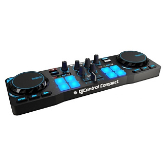 Функциональный и портативный DJ-контроллер Hercules DJControl Compact