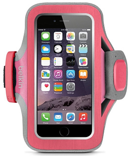 Чехол Belkin F8W299vfC01 Slim-Fit Plus Armband на руку для iPhone 5/5s. Розовый