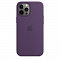 Силиконовый чехол MagSafe для IPhone 12 Pro Max цвета аметист