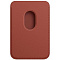Кожаный чехол-бумажник MagSafe для IPhone 12 Pro Max цвета аризона