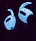 Держатели Elago Earbuds Hook (EAPP-BUDSHK-LUBL) для AirPods Pro (Nightglow Blue)