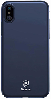 Чехол Baseus Thin Case For iP X Dark blue