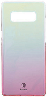 Чехол Baseus Glaze Case For SAMSUNG Galaxy Note 8 Pink