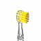 Revyline. Детская электрическая звуковая зубная щетка RL025, цвет желтый