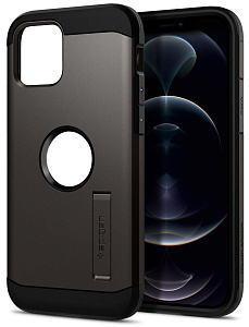 Чехол Spigen Tough Armor (ACS01709) для iPhone 12/12 Pro (Gunmetal)