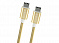 TypeC-TypeC USB2.0 кабель Gold, нейлон 1,0м, AA ,M-M